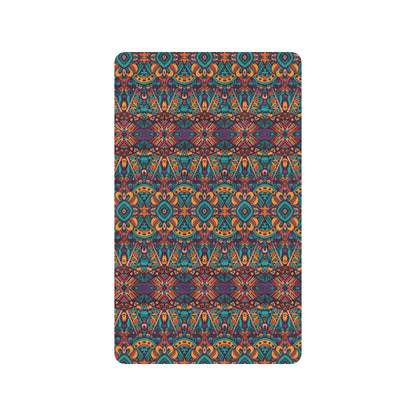 Ethnic Style Print Pattern Rubber Doormat