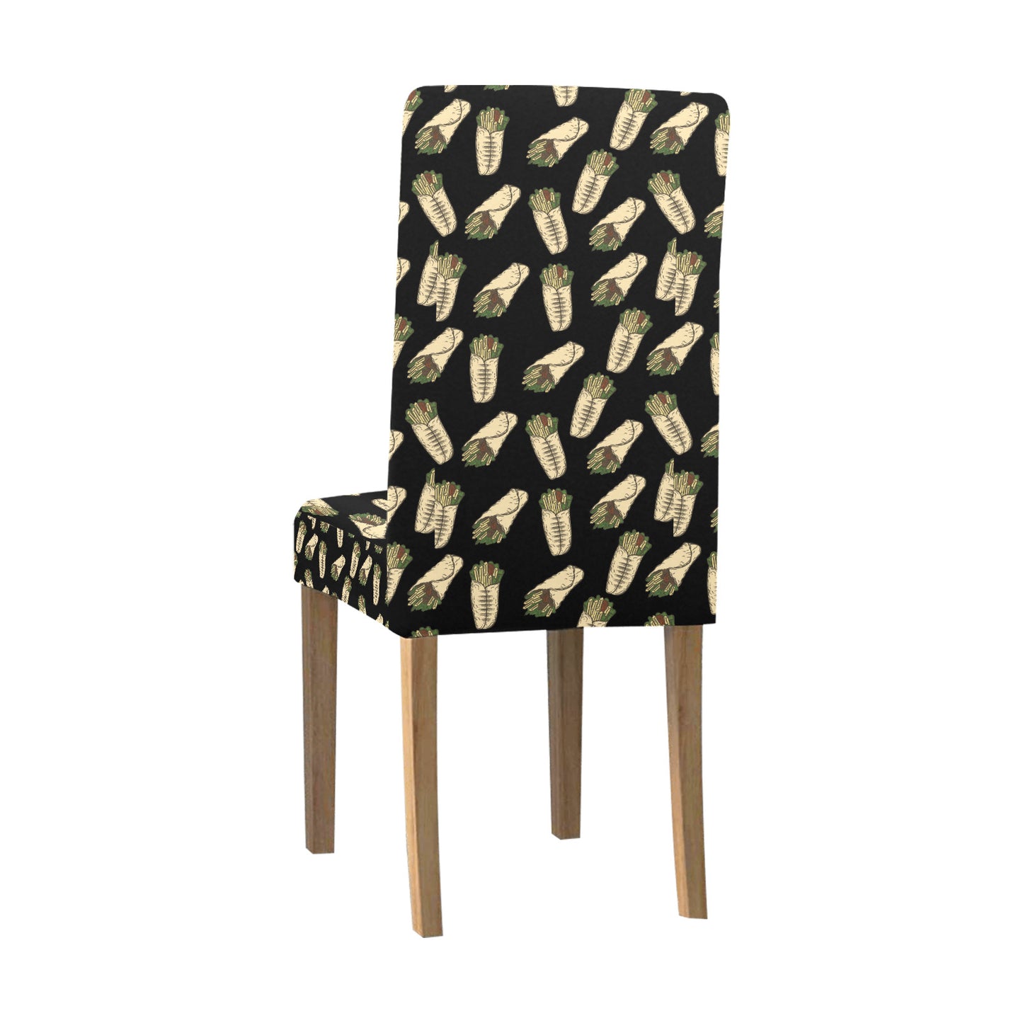 Burrito Print Design LKS303 Dining Chair Slipcover