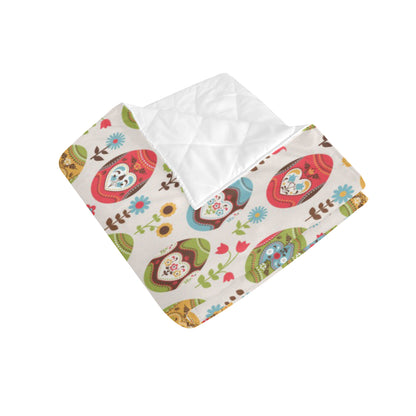 Easter Eggs Pattern Print Design RB011 Premium Quilt