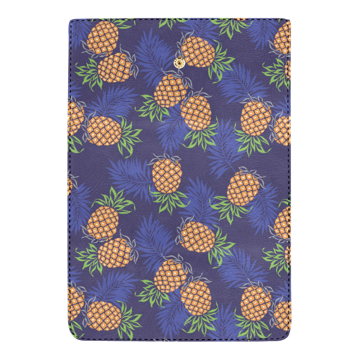 Pineapple Pattern Print Design PP02 Women's Trifold Wallet