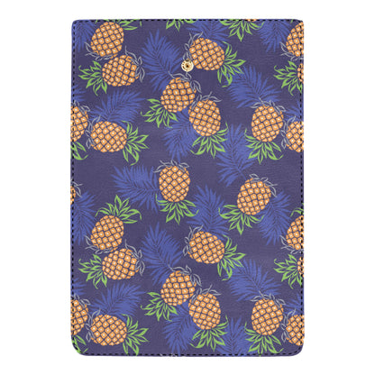 Pineapple Pattern Print Design PP02 Women's Trifold Wallet