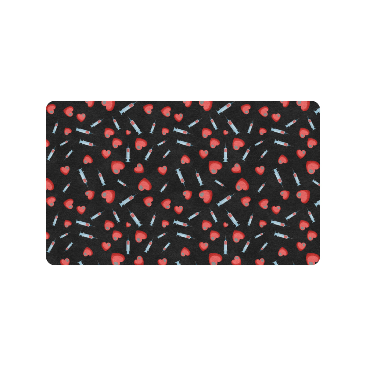 Phlebotomist Medical Concept Rubber Doormat