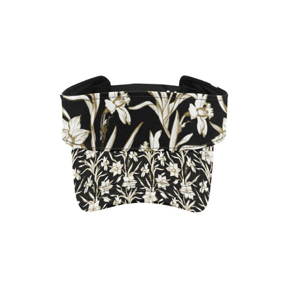 Daffodils Pattern Print Design DF06 Unisex Sun Visor