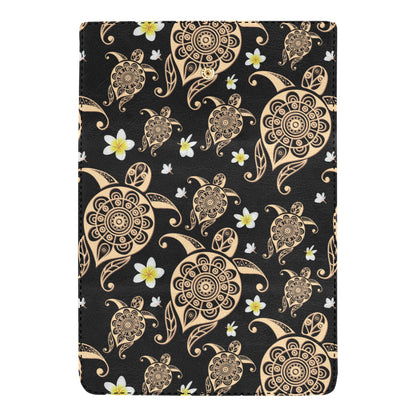 Turtle Polynesian Tribal Hawaiian Women's Trifold Wallet
