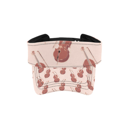 Cello Pattern Print Design 03 Unisex Sun Visor