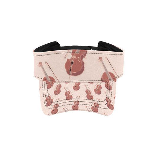 Cello Pattern Print Design 03 Unisex Sun Visor
