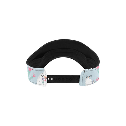 Llama Pattern Print Design 04 Unisex Sun Visor