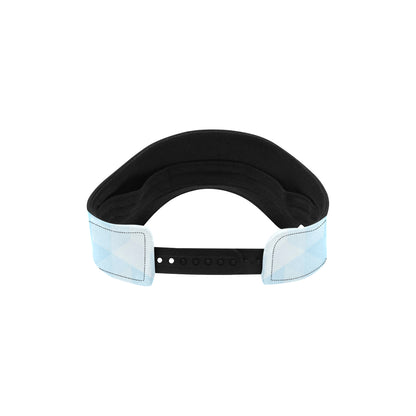 Geometric Blue Pattern Print Design 01 Unisex Sun Visor