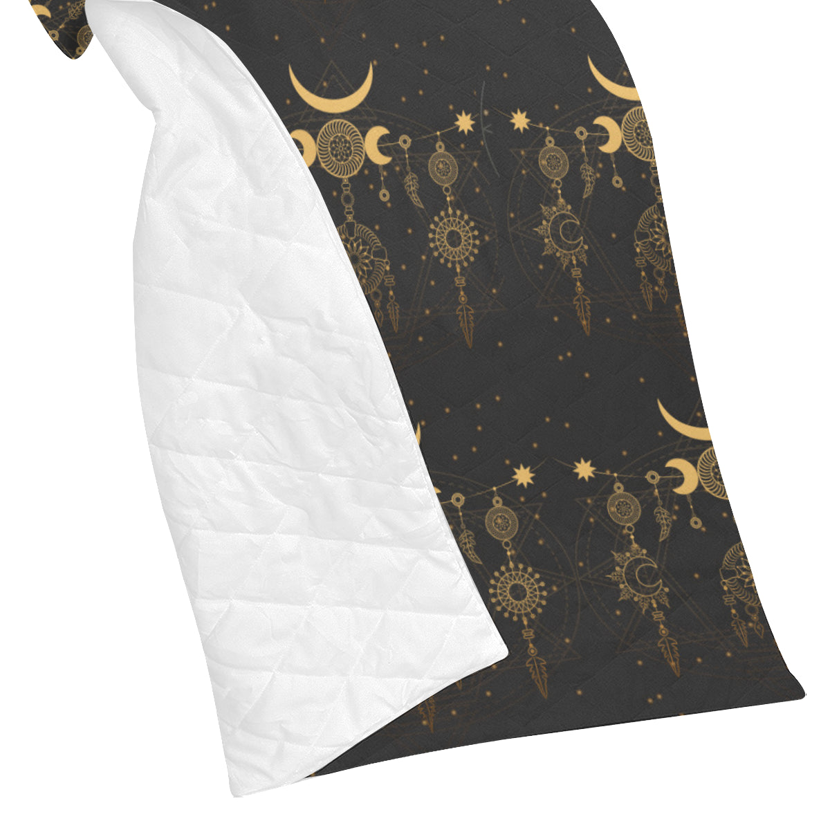 Sun Moon Boho Style Premium Quilt