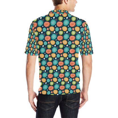 Swedish Themed Design Men Polo Shirt