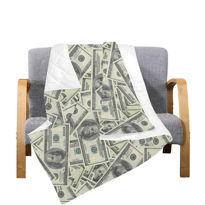 Dollar Pattern Print Design DO02 Premium Quilt