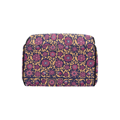 Suzani Print Design LKS303 Diaper Bag Backpack