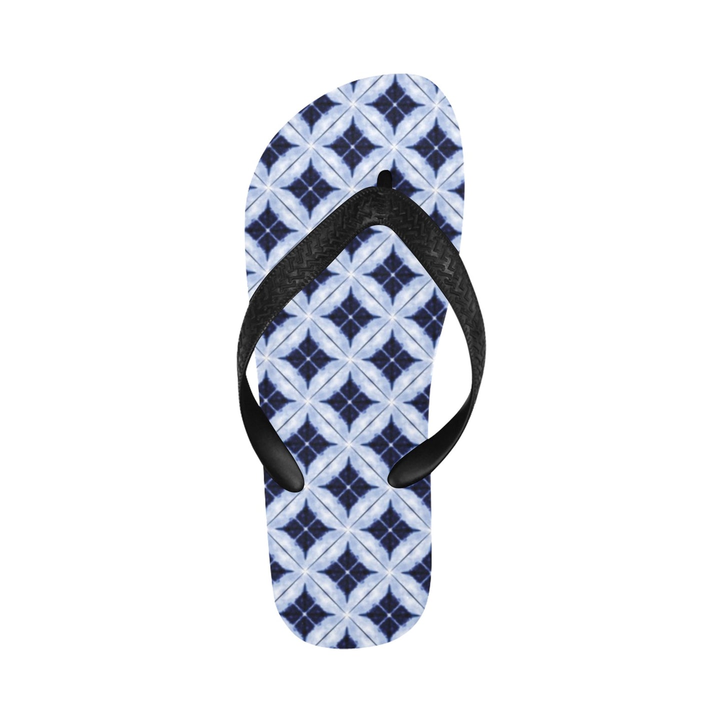 Tie Dye Print Design LKS308 Flip Flops