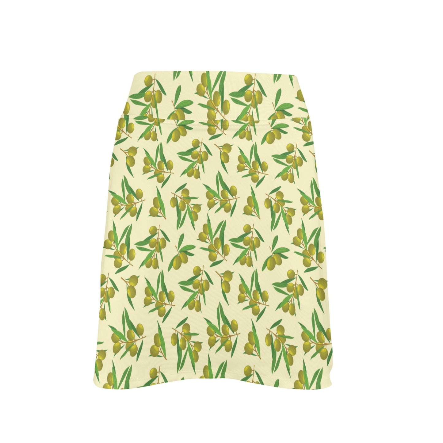 Olive Print Design LKS302 17" Golf & Pickleball Skort with Pockets