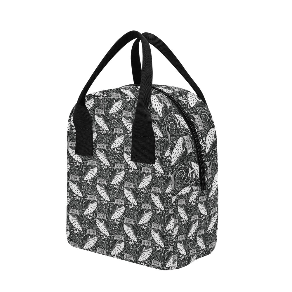Tribal Pattern Print Design LKS308 Insulated Lunch Bag
