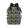 Creepy Halloween Print Design LKS304 Diaper Bag Backpack