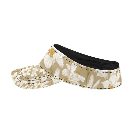 Lily Pattern Print Design LY07 Unisex Sun Visor
