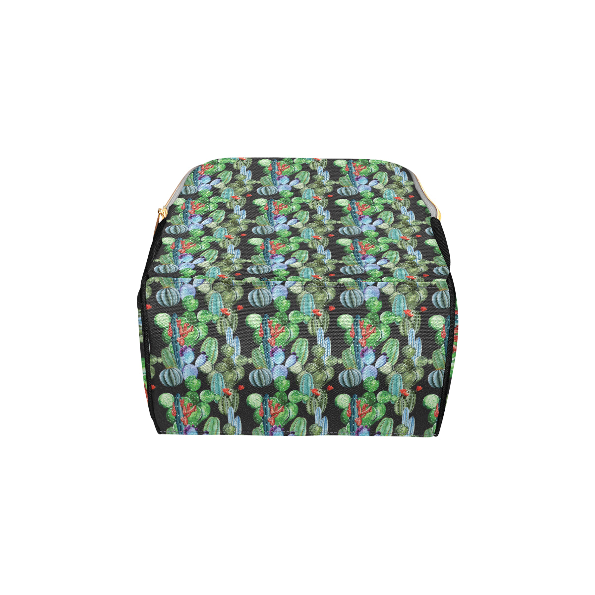 Cactus Watercolor Style Print Diaper Bag Backpack