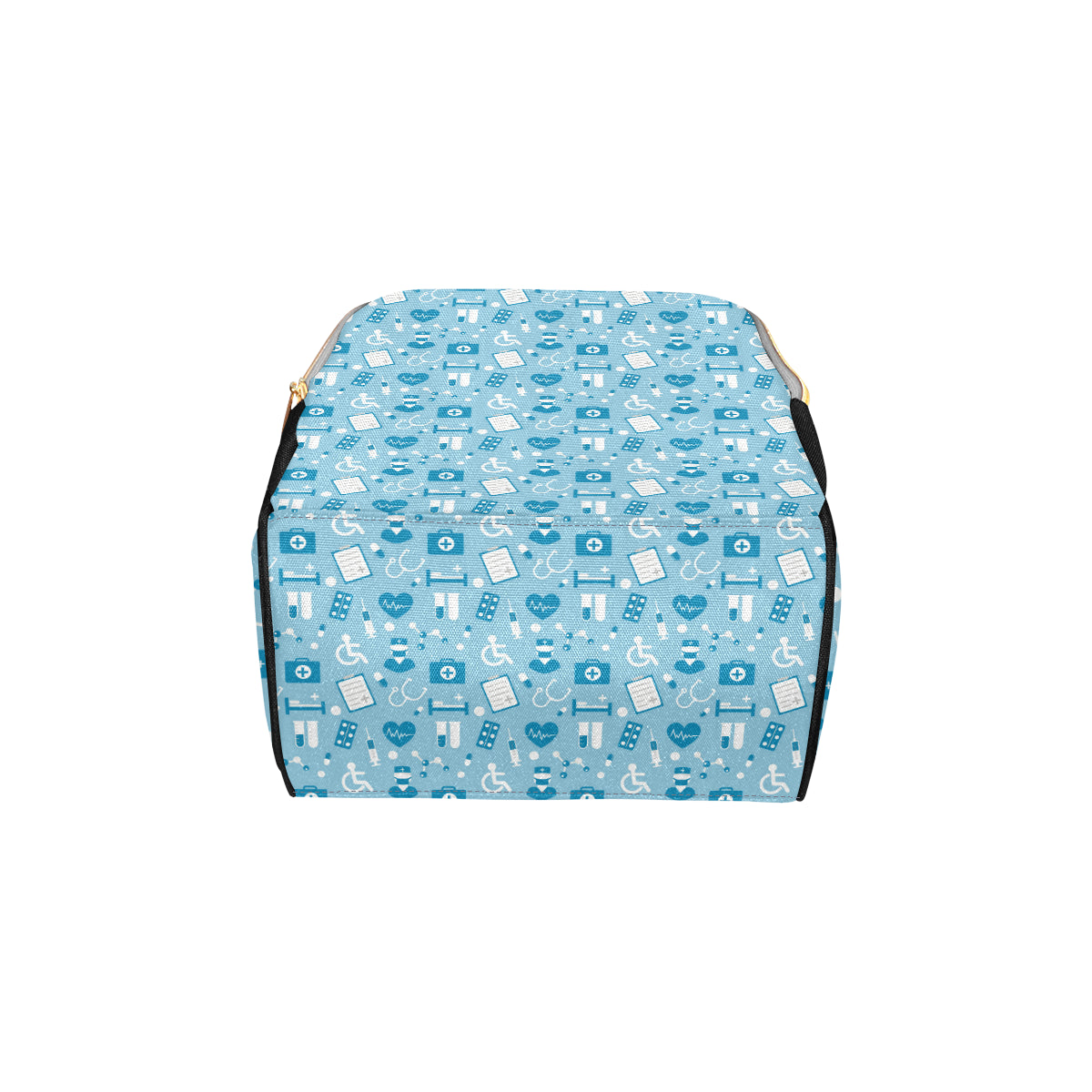 Medical Pattern Print Design 05 Diaper Bag Backpack