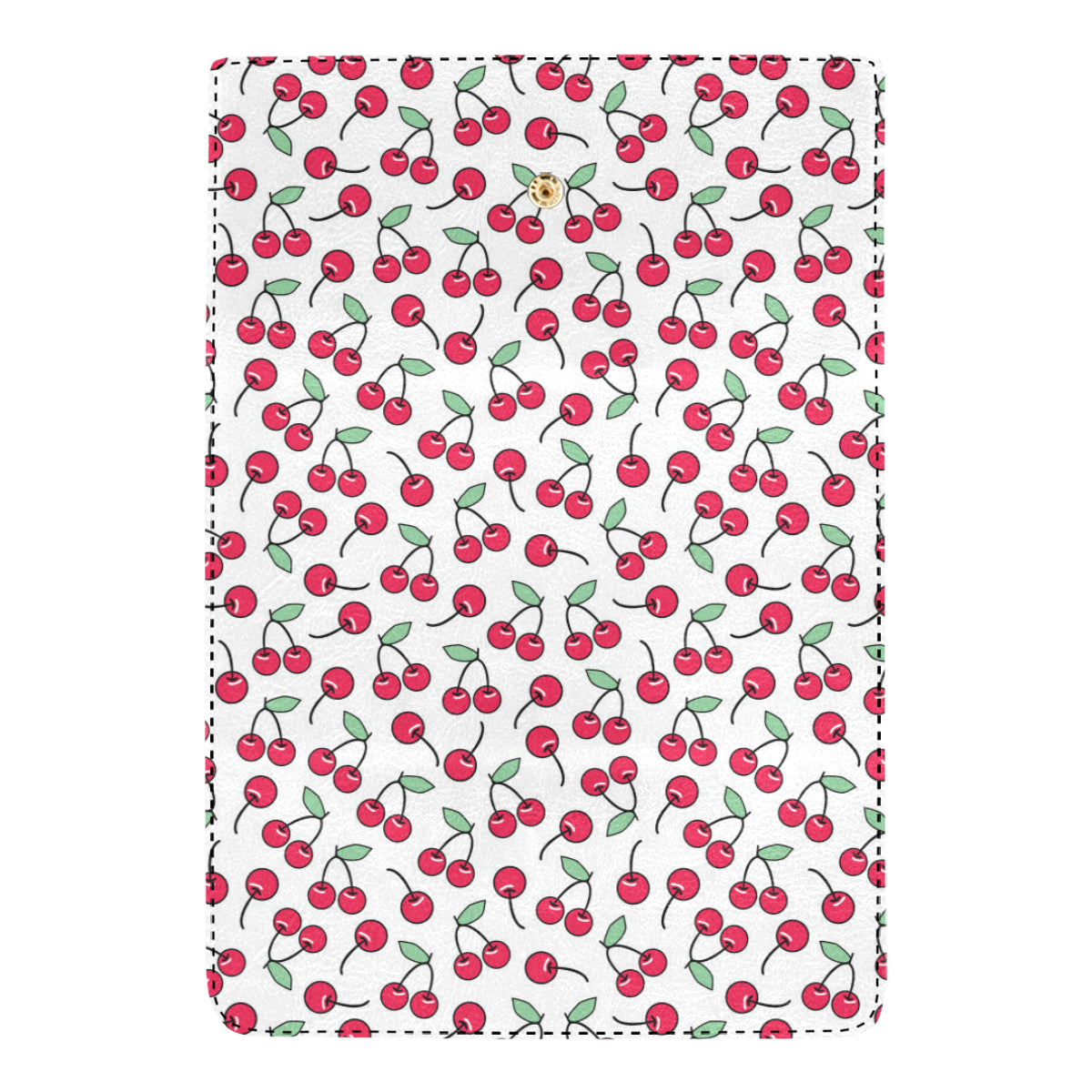 Cherry Pattern Print Design 03 Women's Trifold Wallet