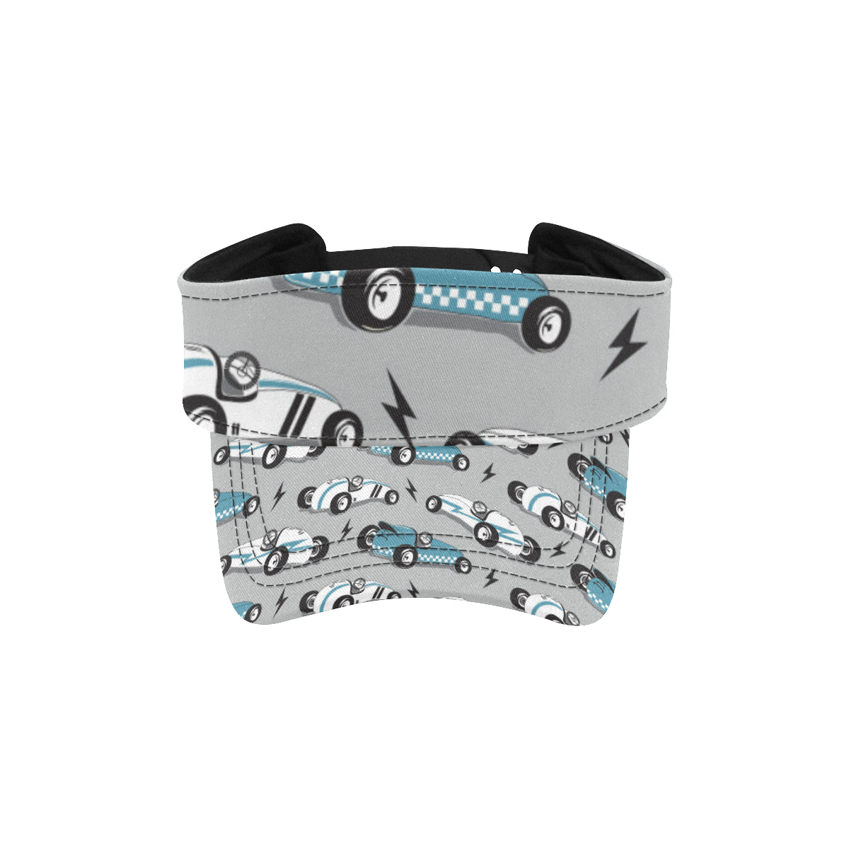 Racing Vintage Pattern Print Design A02 Unisex Sun Visor