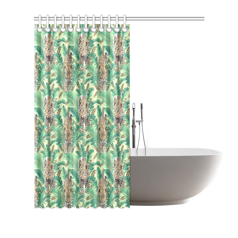 Leopard Pattern Print Design 03 Shower Curtain