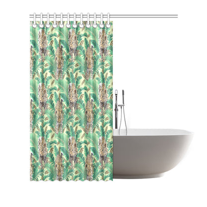 Leopard Pattern Print Design 03 Shower Curtain