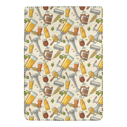 Beer Pattern Print Design 05 Women's Trifold Wallet