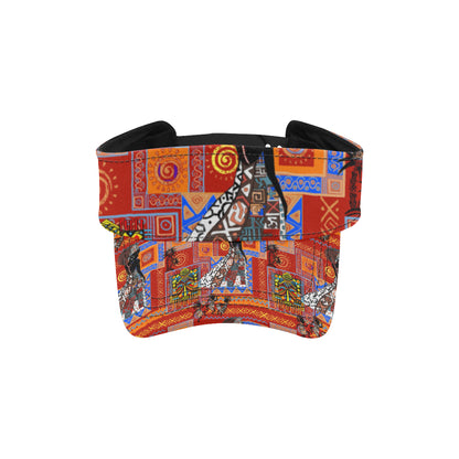 African Print Pattern Unisex Sun Visor