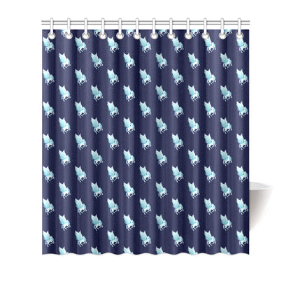 Pegasus Pattern Print Design 03 Shower Curtain