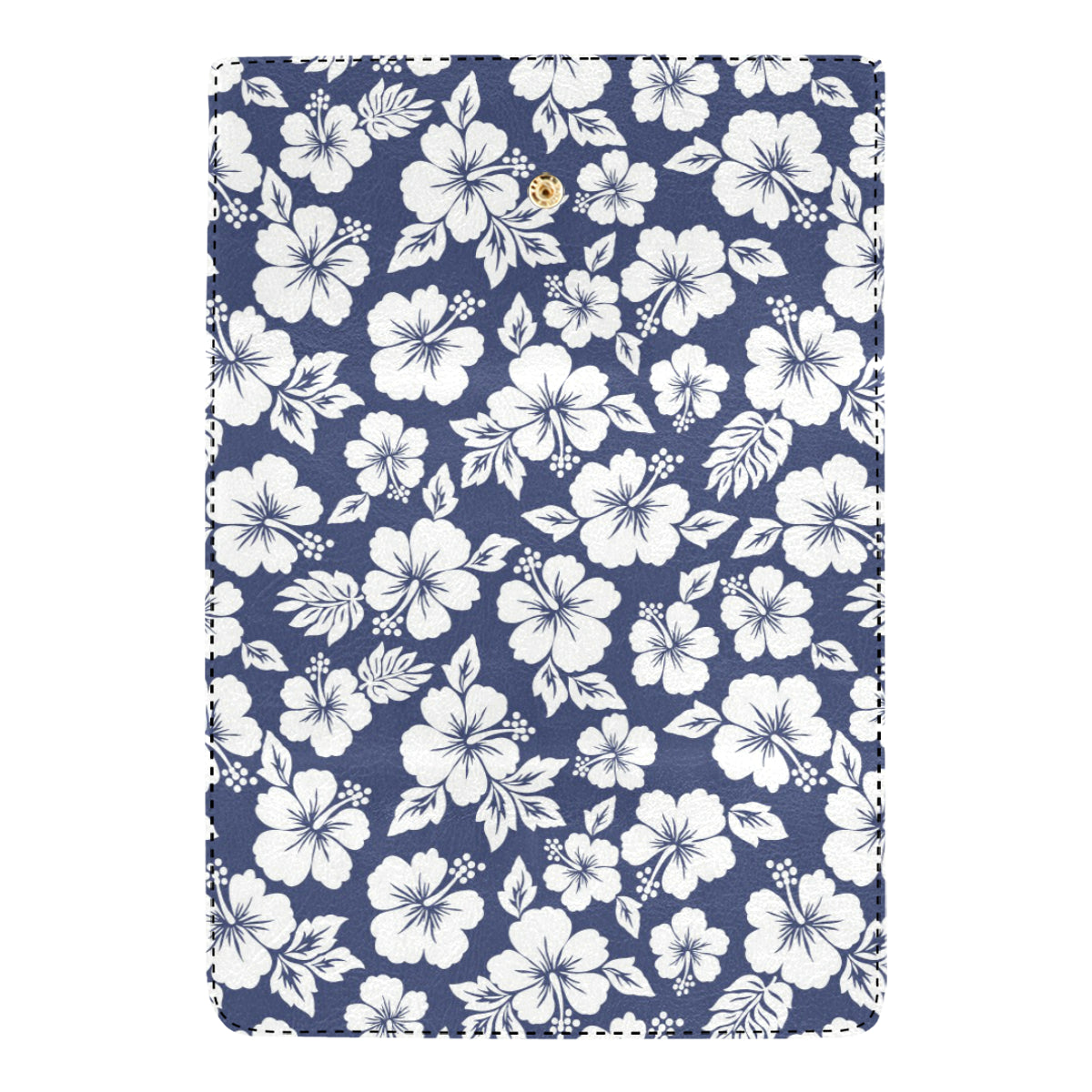 Hibiscus Pattern Print Design HB012 Women's Trifold Wallet