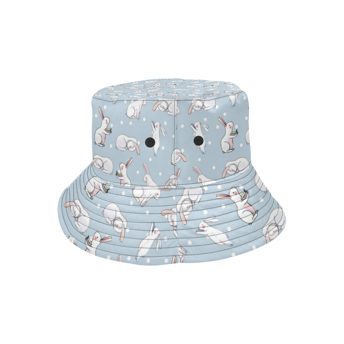 Rabbit Pattern Print Design RB06 Unisex Bucket Hat