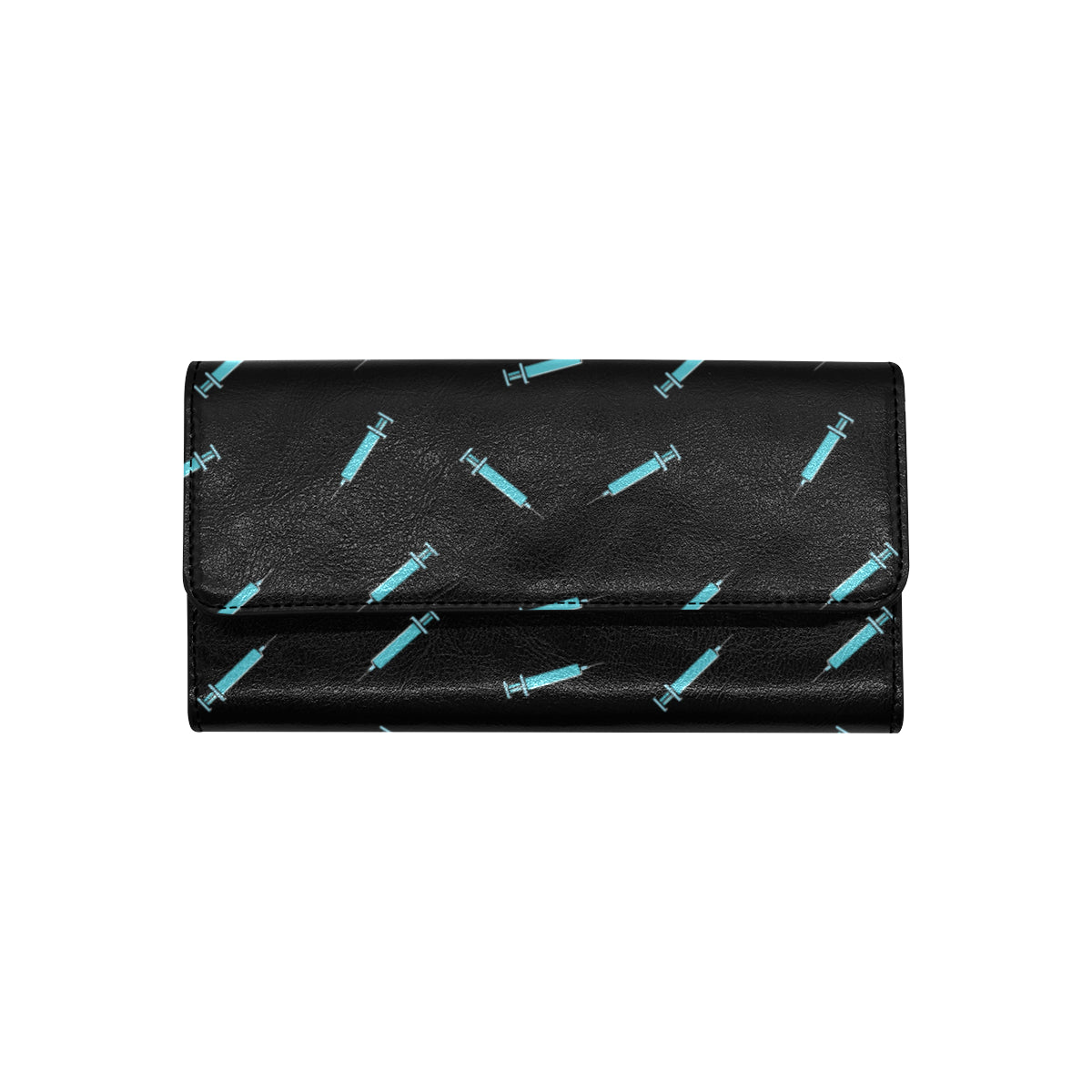 Phlebotomist Pattern Print Design A04 Women's Trifold Wallet