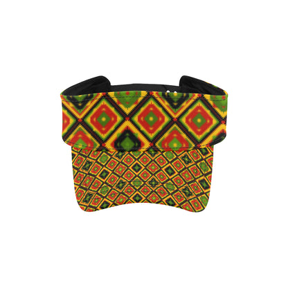 Rasta Reggae Color Pattern Unisex Sun Visor