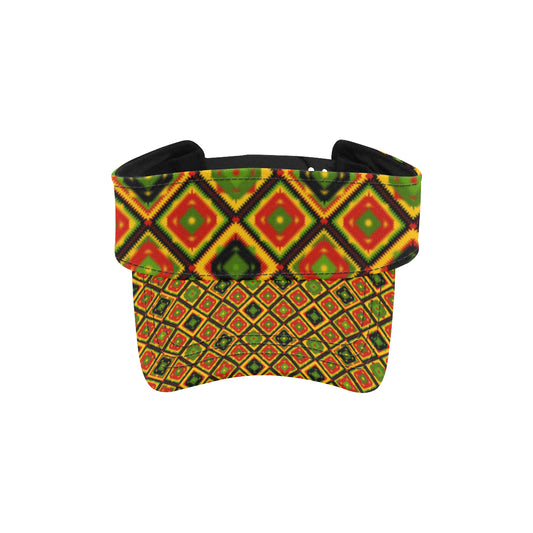 Rasta Reggae Color Pattern Unisex Sun Visor