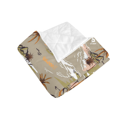 Pacific island Pattern Print Design A05 Premium Quilt
