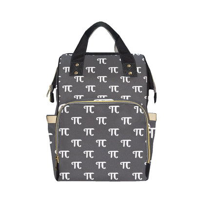Pi Day Pattern Print Design A01 Diaper Bag Backpack