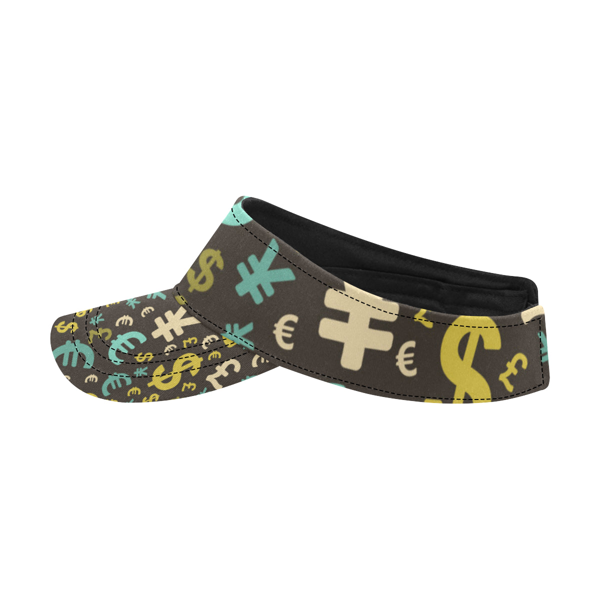 Money Pattern Print Design 01 Unisex Sun Visor