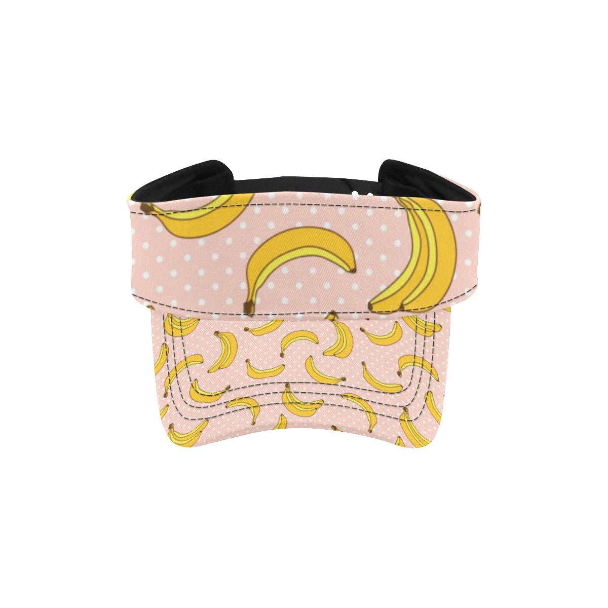 Banana Pattern Print Design BA06 Unisex Sun Visor