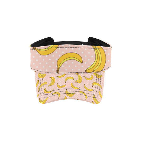 Banana Pattern Print Design BA06 Unisex Sun Visor