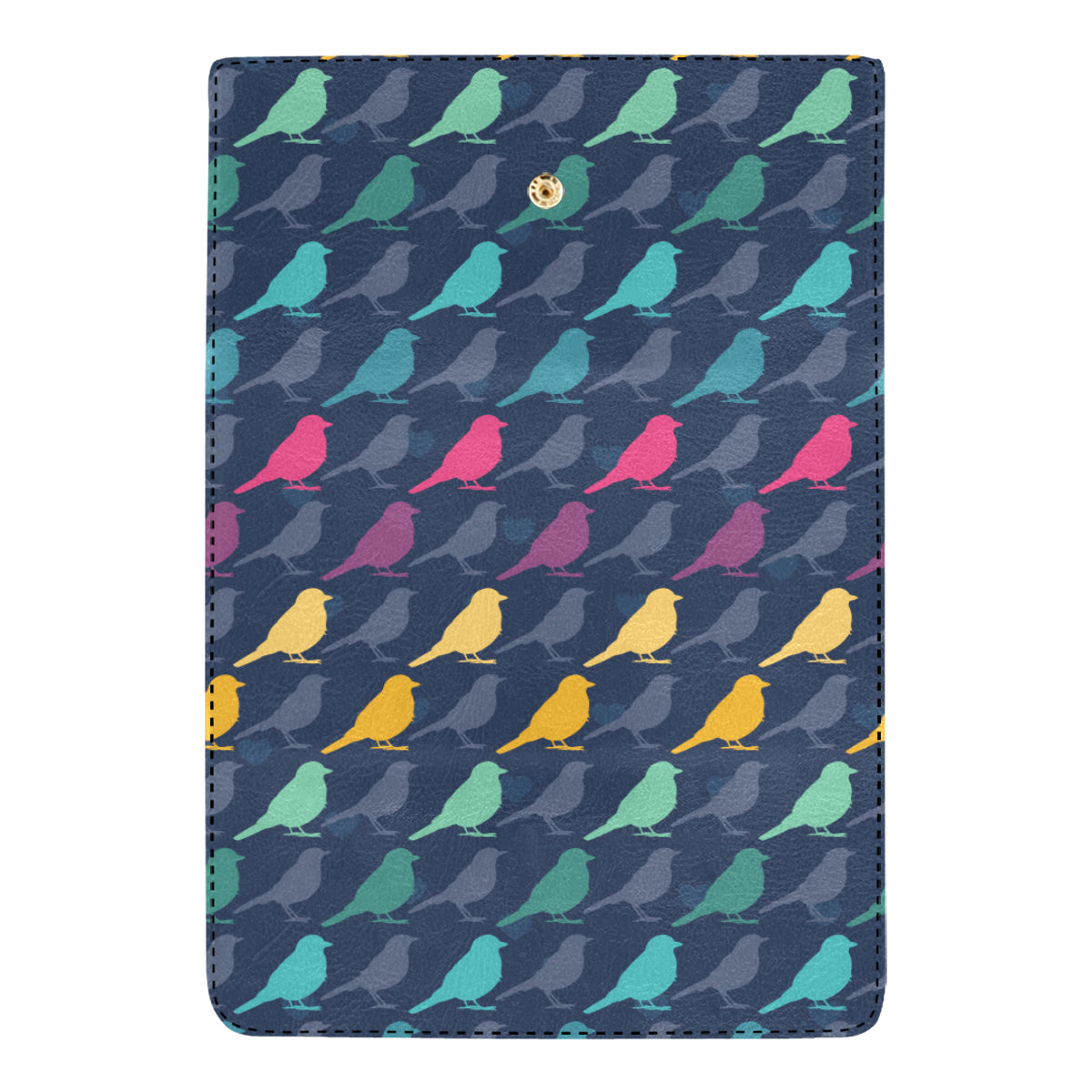 Birds Pattern Print Design 01 Women's Trifold Wallet