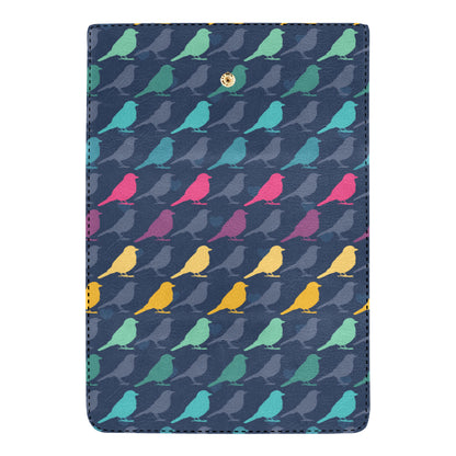 Birds Pattern Print Design 01 Women's Trifold Wallet