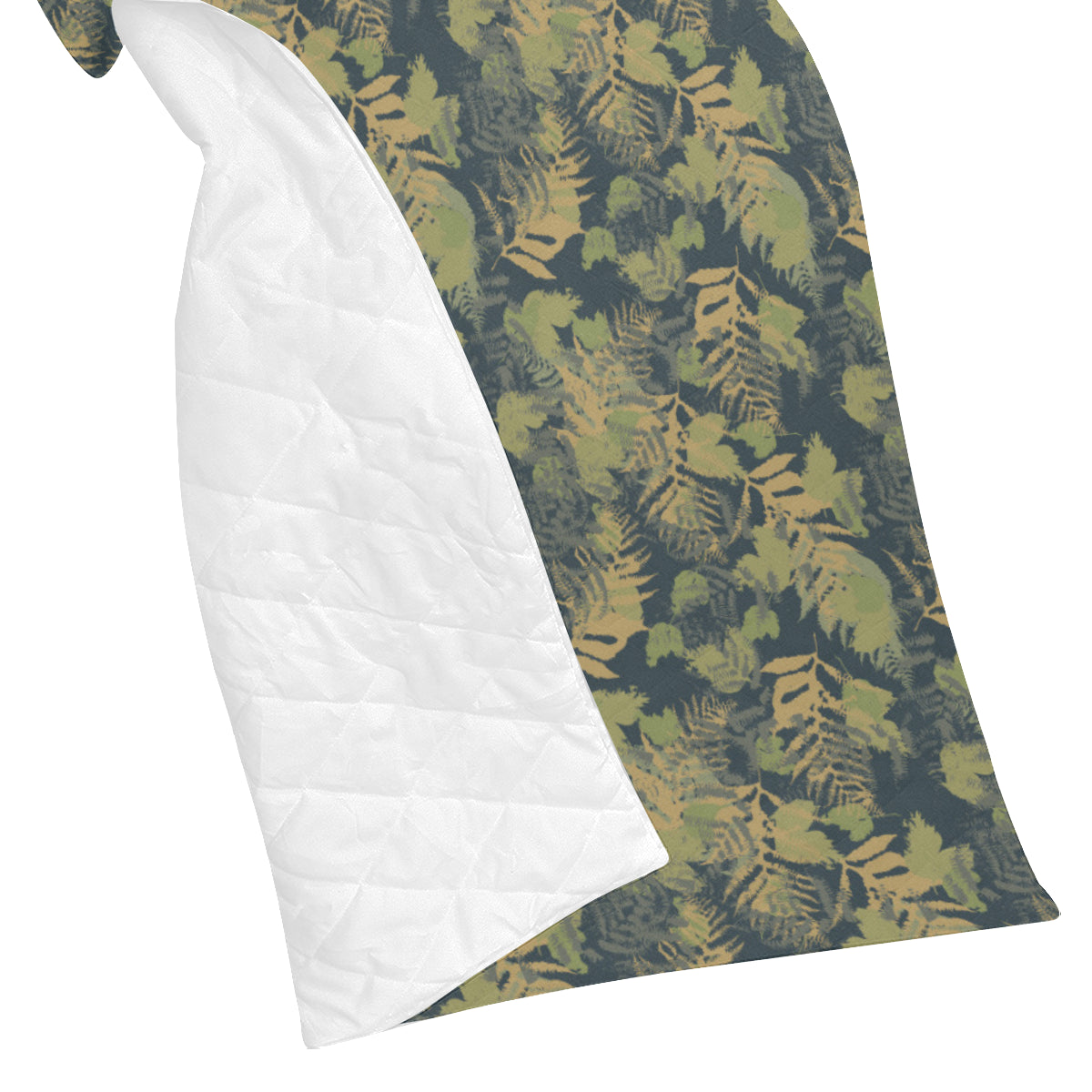Camouflage Tropical Pattern Print Design 04 Premium Quilt