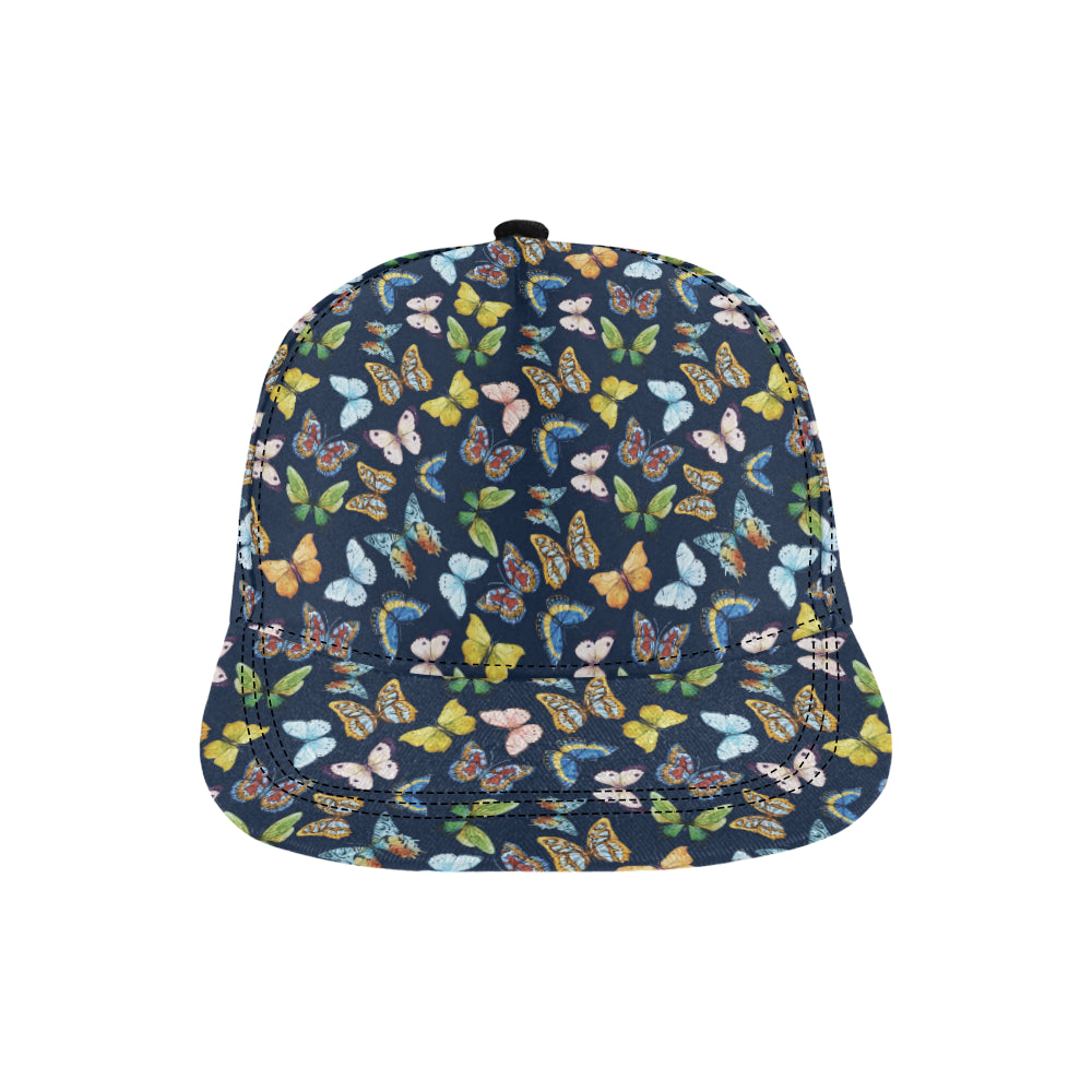 Butterfly Beautiful Print Pattern Snapback Cap