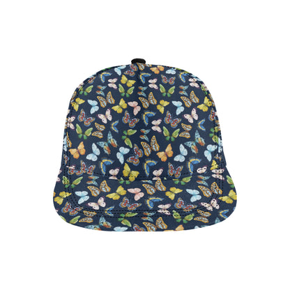Butterfly Beautiful Print Pattern Snapback Cap