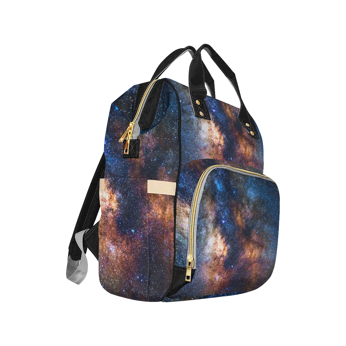 Celestial Milky way Galaxy Diaper Bag Backpack