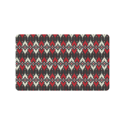 Southwestern Pattern Rubber Doormat