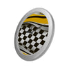 Checkered Flag Racing Style Wall Clock