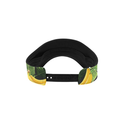 Banana Pattern Print Design BA01 Unisex Sun Visor