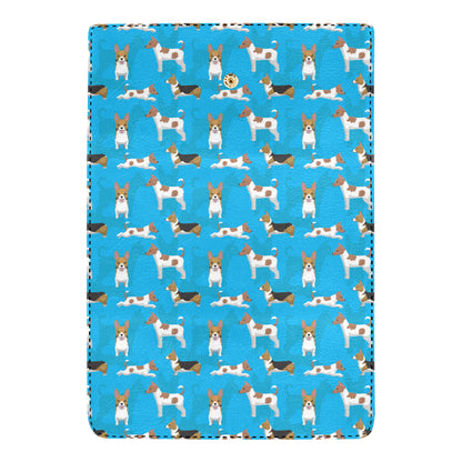 Cardigan Welsh Corgis Pattern Print Design 01 Women's Trifold Wallet